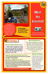 Meet the Scientist! A landscape fire ecologist studies: How past and present forest fires spread