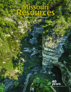 Missouri  Resources Summer 2014 • Volume 31 • Number 3  40
