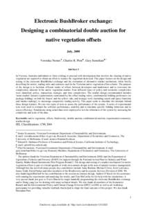 Earth / Biodiversity / Native Vegetation Management Framework / Carbon offset / Conservation / Ecosystems / Wildfire / Ecological Vegetation Class / Natural resource management / Environment / Biology / Conservation in Australia