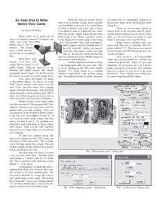 GUI widget / Playing card / Stereoscopy / Computing / Digital photography / Dialog box / Digital camera