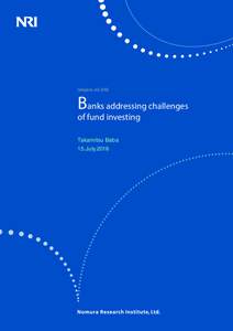 lakyara vol.242  Banks addressing challenges of fund investing Takamitsu Baba