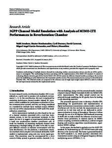 Hindawi Publishing Corporation International Journal of Antennas and Propagation Volume 2012, Article ID[removed], 8 pages doi:[removed][removed]Research Article