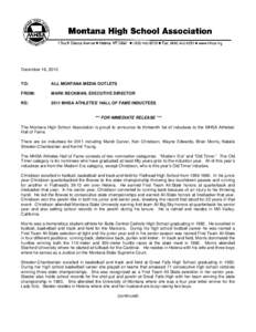 Microsoft Word - Press Release-Hall of Fame 2011.doc