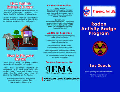 How Radon Enters a Home: Radon gas enters the home due to pressure differences between your home and the outdoor environment.
