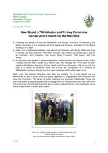 Conservation in the United Kingdom / Conservators / Wimbledon Common / Putney / Wimbledon /  London / London / Geography of England / Major centres of London