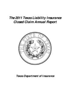 The 2001 Texas Liability Insurance