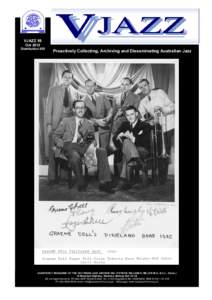 Victorian Jazz Archive / Humphrey Lyttelton / The Swaggie Records Label / Australian Jazz Bell Awards / Jazz / Australian jazz / Graeme Bell