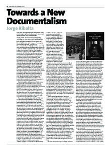 Towards a New Documentalism 10 | variant 43 | spring 2012 Jorge Ribalta