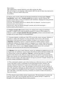 Dear students, This supplementary material sholud be used while studying the slides. The text in frame is very important, slides marked with # are only for those truly interested in