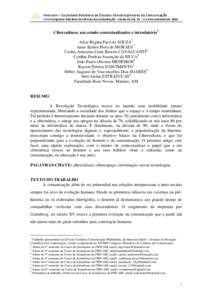 Intercom – Sociedade Brasileira de Estudos Interdisciplinares da Comunicação XXXIII Congresso Brasileiro de Ciências da Comunicação – Caxias do Sul, RS – 2 a 6 de setembro de 2010