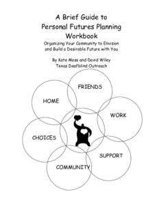 A Brief Guide to Personal Futures Planning Workbook Organizing Your Community to Envision and Build a Desirable Future with You By Kate Moss and David Wiley
