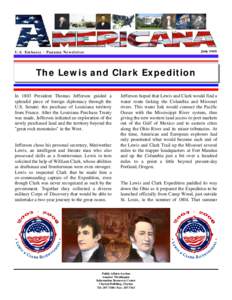 Western United States / Columbia River Gorge / Exploration of North America / Louisiana Purchase / Missouri River / Meriwether Lewis / York / William Clark / Mandan / Lewis and Clark Expedition / History of North America / Exploration