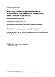 Technical amendment template