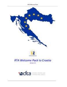 RTA Welcome Pack  RTA Welcome Pack to Croatia Version 4.4  RTA Welcome Pack