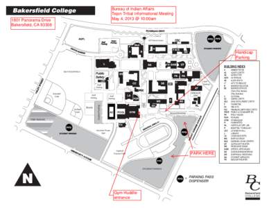 Bureau of Indian Affairs Tejon Tribal Informational Meeting May 4, 2013 @ 10:00am 1801 Panorama Drive Bakersfield, CA 93308