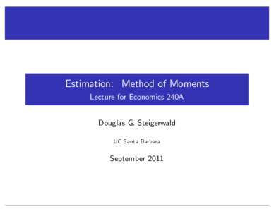 Statistical inference / Estimation theory / Signal processing / Estimator / CI