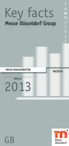 Key facts Messe Düsseldorf Group messe-duesseldorf.de PROFILE