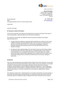 ABN: [removed]National Secretariat Sydney Institute of TAFE NSW Turner Hall Ultimo College BG[removed]Harris Street Ultimo PO Box 707 Broadway NSW 2007