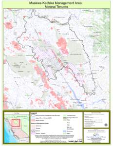 Muskwa-Kechika Management Area: Mineral Tenures Lower Post  I