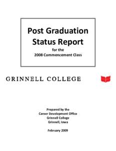 Post Graduation Status Report