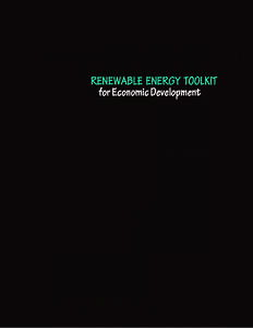 Renewable Energy Toolkit - Alberta Finance and Enterprise