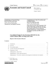 Law / Corruption / Counter-terrorism / Human trafficking / United Nations Office on Drugs and Crime / Commission on Narcotic Drugs / Convention against Transnational Organized Crime / United Nations System / Drug prohibition law / United Nations / United Nations Development Group / Drug control law