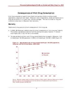 Wisconsin Epidemiological Profile on Alcohol and Other Drug Use, 2010