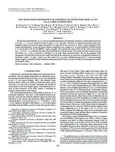 Observational astronomy / Extragalactic astronomy / Star formation / Astrochemistry / Extinction / Color–color diagram / Spitzer Space Telescope / Galactic Center / Cosmic distance ladder / Astronomy / Space / Galactic astronomy