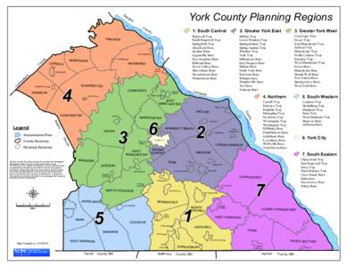 Da u York County Planning Regions  ph