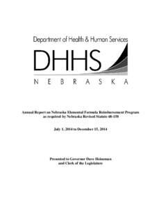 Department of Health and Human Services / Amino acid