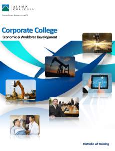 Corporate College Economic & Workforce Development Table of Contents  Construction ……………………………………………………………….…