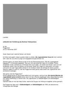 Microsoft Word - Laudatio Markus Büchel 07.doc