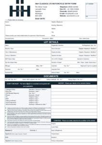 Auction / Auction theory / Law / Contract law / Mortgage / Barry v Davies / Auctioneering / Business models / Business