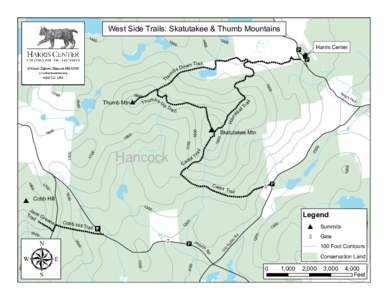 Trail / Thumb Mountain / Skatutakee Mountain / Geography of the United States