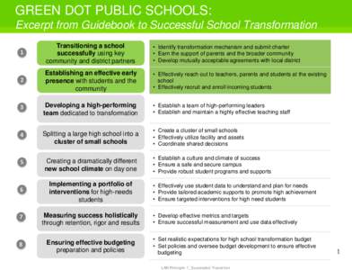 High School Transformation Guidebook