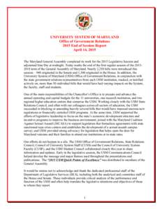 American Association of State Colleges and Universities / Association of American Universities / Higher education / Academia / Education in the United States / University System of Maryland / United States federal budget / University of Maryland /  College Park / Osher Lifelong Learning Institutes / Middle States Association of Colleges and Schools / Association of Public and Land-Grant Universities / Oak Ridge Associated Universities