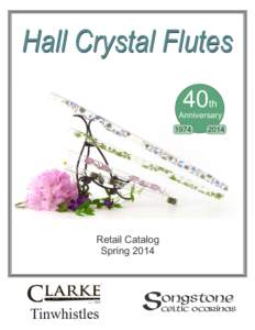 Hall Crystal Flutes 40th