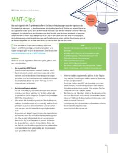 MINT-Clips  Materialien zur MINT-Berufswelt  MINT-Clips Mädchen und MINT