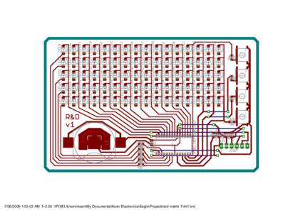 CR2032  BAT1:03:03 AM f=2.00 \\PIXEL\Users\kean\My Documents\Kean Electronics\Eagle\Projects\led matrix 1\lm1.brd