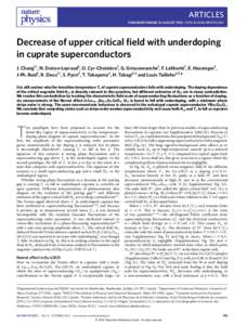 High-temperature superconductors / Superconductors / Ceramic materials / Oxides / Bismuth strontium calcium copper oxide / High-temperature superconductivity / Pseudogap / Nernst effect / Superconductivity / Chemistry / Matter / Physics