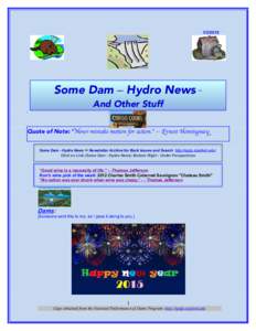 [removed]Some Dam – Hydro News TM