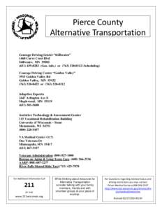 Pierce County Alternative Transportation