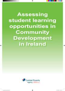 Assessing student learning opportunities in Community Development in Ireland