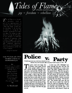 a Seattle anarchist paper  joy ~ freedom ~ rebellion T