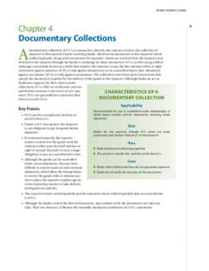 TRADE FINANCE GUIDE  Chapter 4 Documentary Collections  9