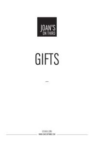 GIFTSWWW.JOANSONTHIRD.COM  GIFT SELECTIONS