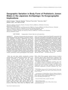 Ethnic groups in Japan / Japanese pottery / Jōmon period / Japanese people / Minatogawa Man / Ryukyuan people / Japan / Okinawa Prefecture / Ainu people / Asia / Ainu / Ryukyu Islands