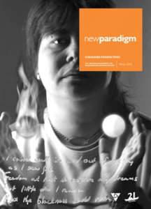 CONSUMER PERSPECTIVES THE AUSTRALIAN JOURNAL ON PSYCHOSOCIAL REHABILITATION Winter 2008