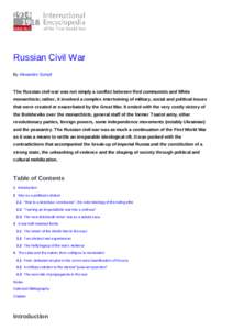 Russia / Russian Civil War / October Revolution / Vladimir Lenin / Petrograd Soviet / Bolshevik / Alexander Kerensky / Leon Trotsky / Menshevik / Russian Revolution / Politics of Russia / Politics