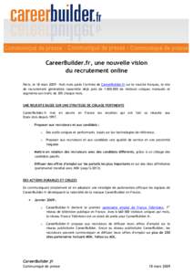 CareerBuilder fr_Communique_presse_mars09